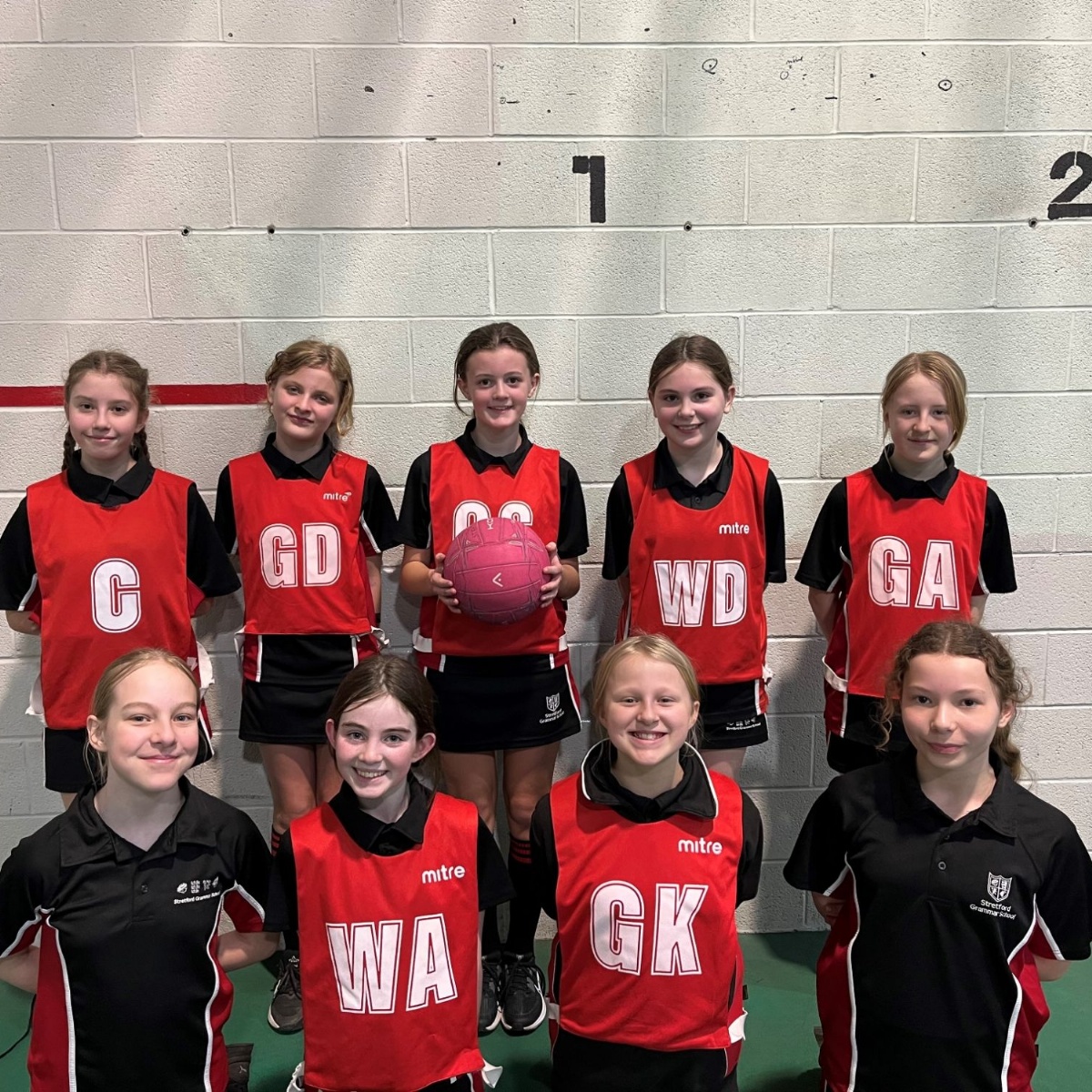 Stretford Grammar School - 7B Netball